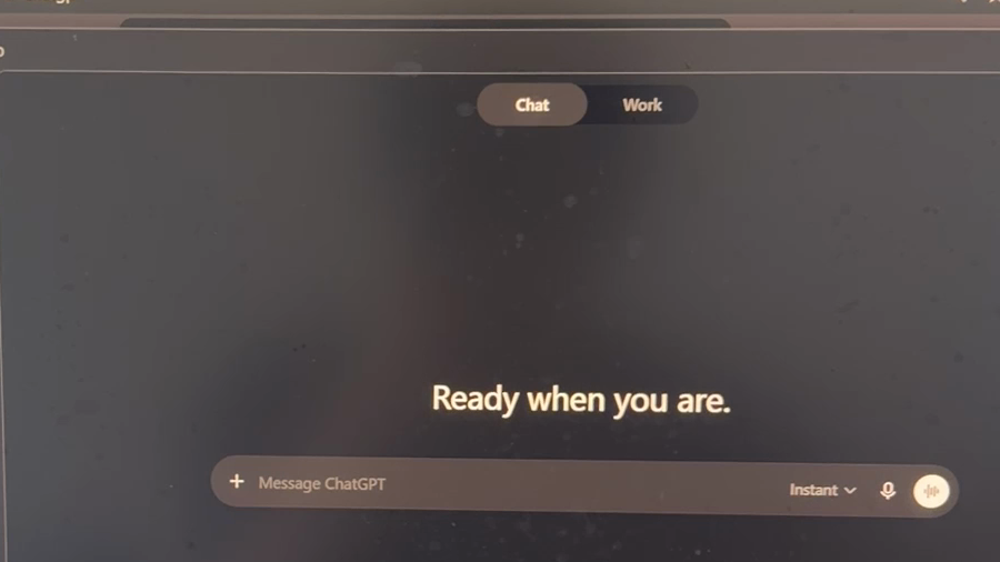 Codex first-run screen saying Ready when you are